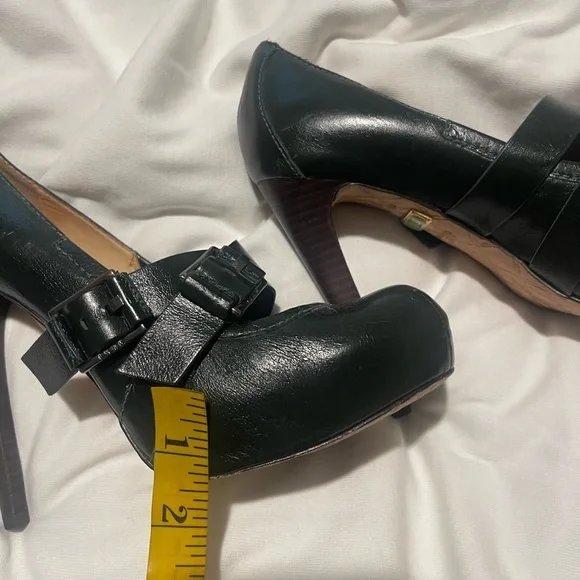 L.A.M.B. Gwen stefani stiletto heel leather Mary Jane shoes - Picture 9 of 9